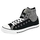 Buy Converse Chuck Taylor All Star Menswear Layer Up Hi | Classic Shoes Black White by Converse