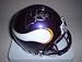 Cris Carter Autographed Minnesota Vikings Riddell Mini Helmet