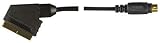Scart to S-VHS S-Video 4 Pin Cable 1m