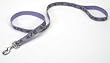Lazer Brite Reflective Dog Leash, 6-Foot, Purple with Paws and Bones Lazer Brite Reflective Dog Leash, 6-Foot, Purple with Paws and Bones