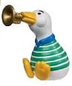 Webkinz Mini PVC Figure Trumpet Playing Googles