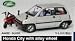 1/43 Honda City with alloy wheel SILVER