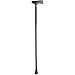 Medline Aluminum Folding Cane, Black