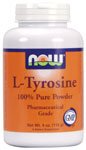 L-Tyrosine by NOW Foods - (400mg - 4 oz. Powder)