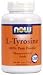 L-Tyrosine by NOW Foods - (400mg - 4 oz. Powder)