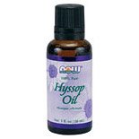 Hyssop Oil, Pure Essential Oil 1 oz, NOW Foods