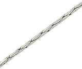 18.5 Tubular Link Chain Necklace