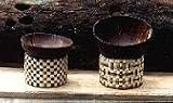 Coconut shell kava cups