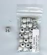 Gallant Hand: Skull Counters - White (25) - Bag of 25 Bead Counters