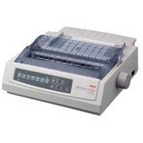 OKI Microline 320 Turbo with RS-232C - Printer - B/W - dot-matrix - fanfold (10 in) - 240 dpi x 216 dpi - 9 pin - up to 435 char/sec - Parallel, Serial, USB