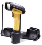 DataLogic PowerScan-RF PowerScan RF Scanner, Color: Yellow/Black with Battery, Standard Resolution,
