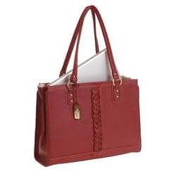 Nunzia's Fall line Emelia Designer Womens Laptop Bag-Red