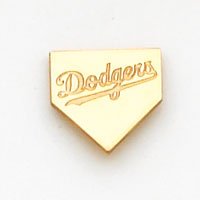 14K Los Angeles Dodgers Homeplate Tie Tac