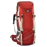 Vaude Versametric 60+10 L Women's Backpack, Red/Vine