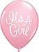 IT'S A GIRL Giraffe Zebra Cheetah Baby Shower Balloons Decoration Supplies Pink
