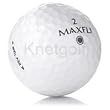 60 MINT MAXFLI REVOLUTION EXT USED GOLF BALLS + FREE TEES