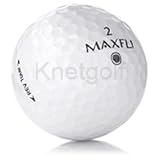 60 MINT MAXFLI REVOLUTION EXT USED GOLF BALLS + FREE TEES
