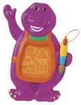 Barney Electronic Draw'n Giggle Barney