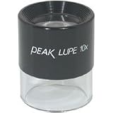 Peak Lupe 10x Glass Magnifier Loupe