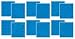 Fiskars Texture Plate Assortment II-6/Pkg