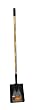 Union Tools ToughBuilt Long-Handled Square Point Transfer Shovel with Fiberglass Handle #44058