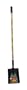 Union Tools ToughBuilt Long-Handled Square Point Transfer Shovel with Fiberglass Handle 44058