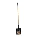 Union Tools ToughBuilt Long-Handled Square Point Transfer Shovel with Fiberglass Handle #44058