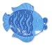 AquaTouch Fish Tub Treads, Blue