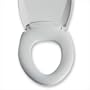 Brondell BR60-EW Breeza Warm Deodorizing Heated Toilet Seat Elongated, White
