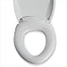 Brondell BR30-EB Breeza Deodorizing Toilet Seat Elongated, Biscuit