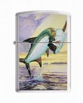 Zippo Guy Harvey Lighter - Tarpon Solo
