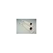 Sterling Silver Pink Crystal Earrings with Swarovski Elements Birth Stone: January (Garnet) from Dulcet Designs