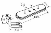 21JO9Kv2i%2BL Music City Metals 15102 74302 Stainless Steel Burner Replacement for Select Gas Grill Models by Arkla, Charmglow and Others
