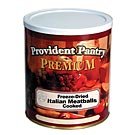 Provident Pantry&reg; Freeze-Dried Italian Meatballs, Cooked