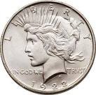 1922 Peace Dollar