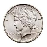 1922 Peace Dollar