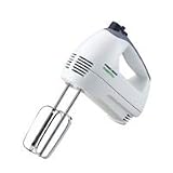Black & Decker MX150 Power Pro Hand Mixer, White