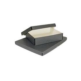 Archival Methods Flat Short Top Box 22.5 x 28.5 x 2, Gray