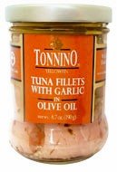 Tonnino Tuna Fillets Garlic (3) by Tonnino
