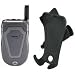 Cellet Motorola ic402 Blend Black Rubberized Elite Holster