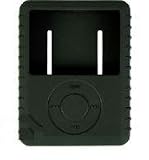 Elekratek Ipod Nano 3rd Generation 4GB Black Silicone Skin/Case/Holder/Cover [ KCO_IPN3 ]