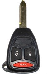 2005 05 Dodge Magnum Remote  &  Key Combo - 3 Button with Transponder