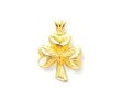 14kt Gold Irish Shamrock Charm