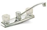Concord 8 Chrome 2 Handle Kitchen Faucet