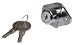 Battalion 1XRX5 Straight Cam Lock, Keyed Alike