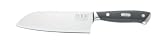 Daniel Boulud 6.5 Inch Hollow Ground Santoku Knife, Black Handle