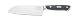 Daniel Boulud 6.5 Inch Hollow Ground Santoku Knife, Black Handle