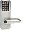 Simplex E2031 2 3/4 Satin Chrome Battery Push Button Lock