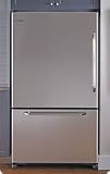 Review Dacor  / Dacor Epicure Series EF36LNDFSS 19.8 cu. ft. Counter-Depth Bottom Freezer Refrigerator with Left-Hand Door Swing, Water Filtration System and Temperature Sensors: Stainless Steel