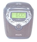 Philips AJ3951 AM/FM CD Clock Radio